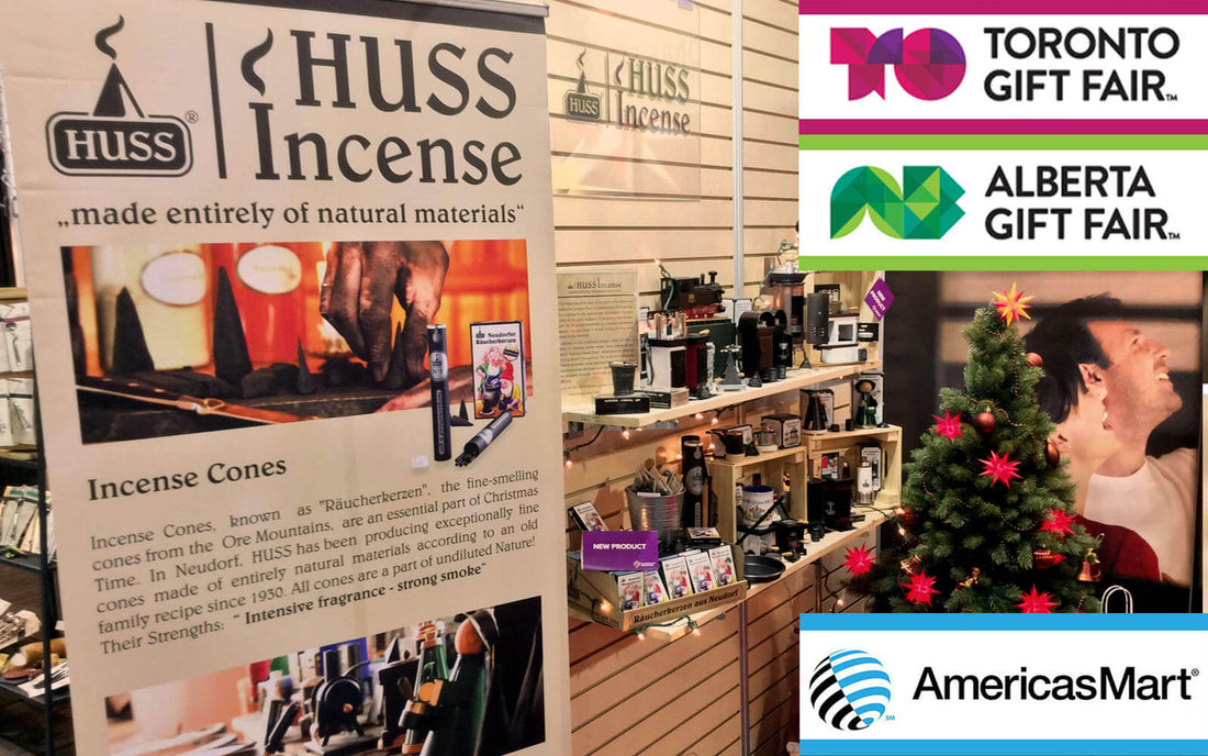 Huss Incense at CanGift Fairs
