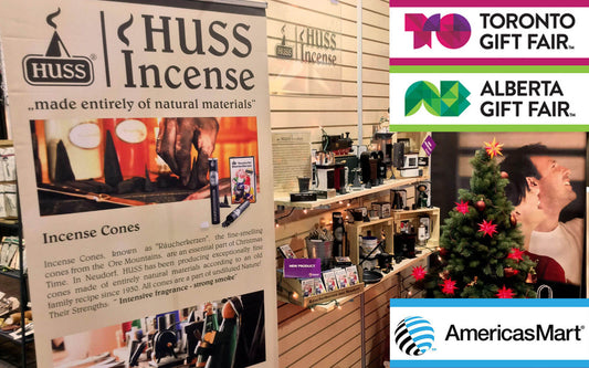 Huss Incense at CanGift Fairs