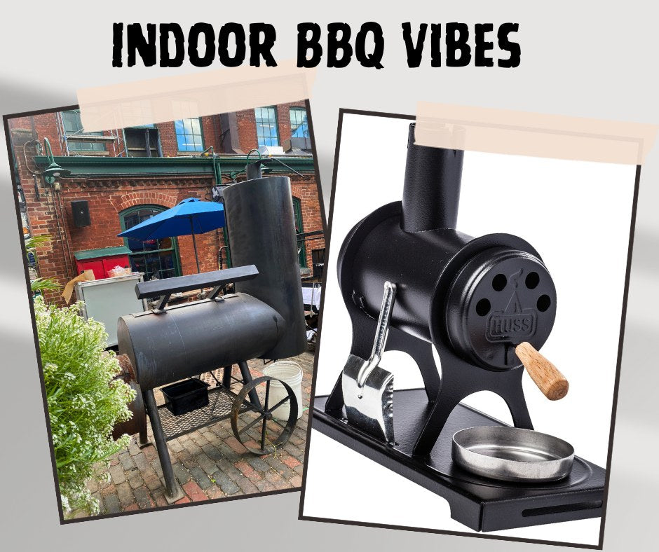 HUSS Incense Small Workshop Oven and picture of real smoker