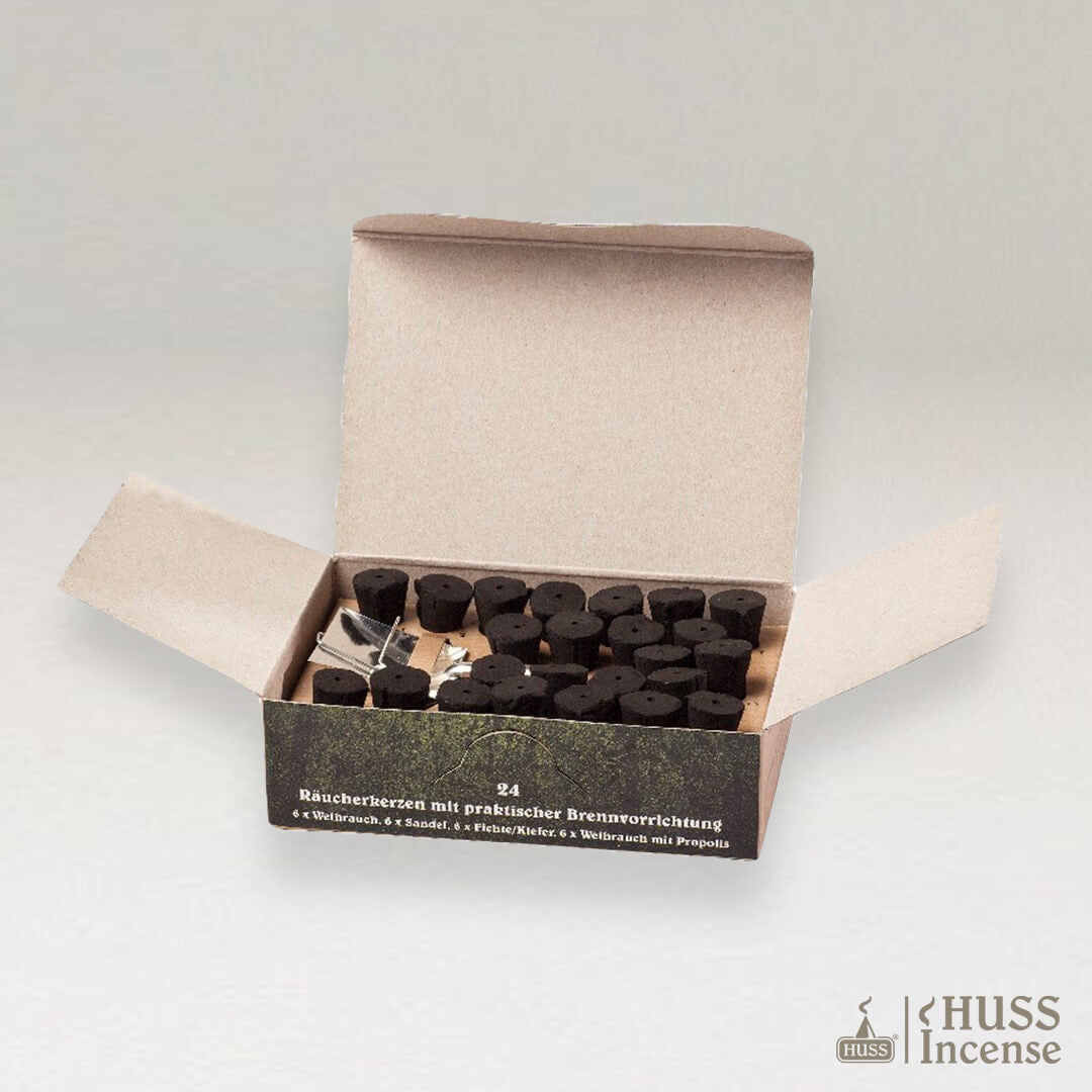 HUSS Incense Advent calendar open box