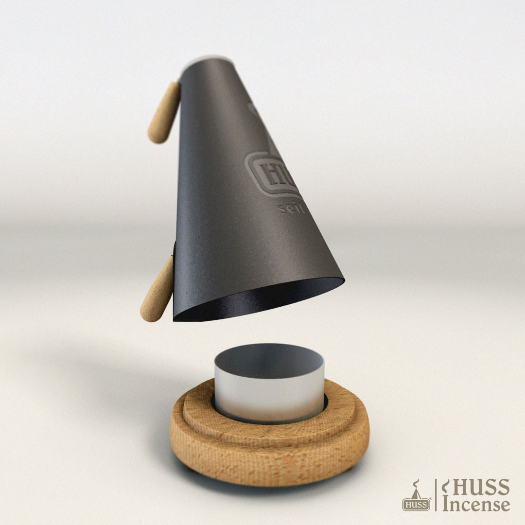 HUSS Incense Frankincense Cone