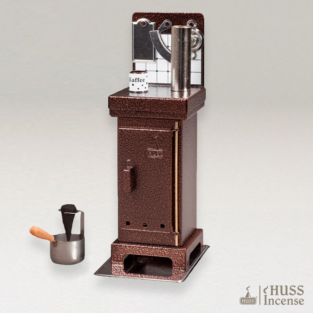 traditional incense oven in brown