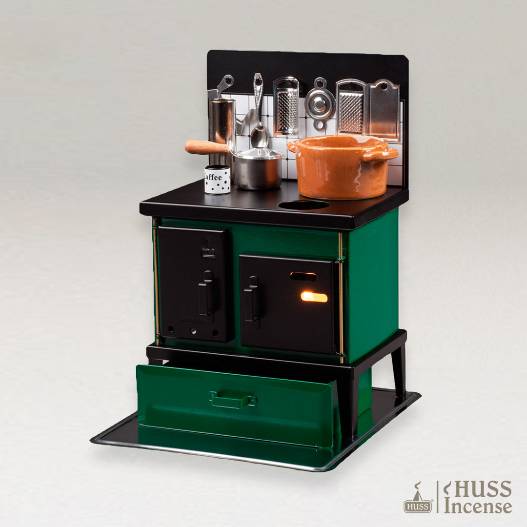 HUSS Incense Multi Purpose Oven green/black