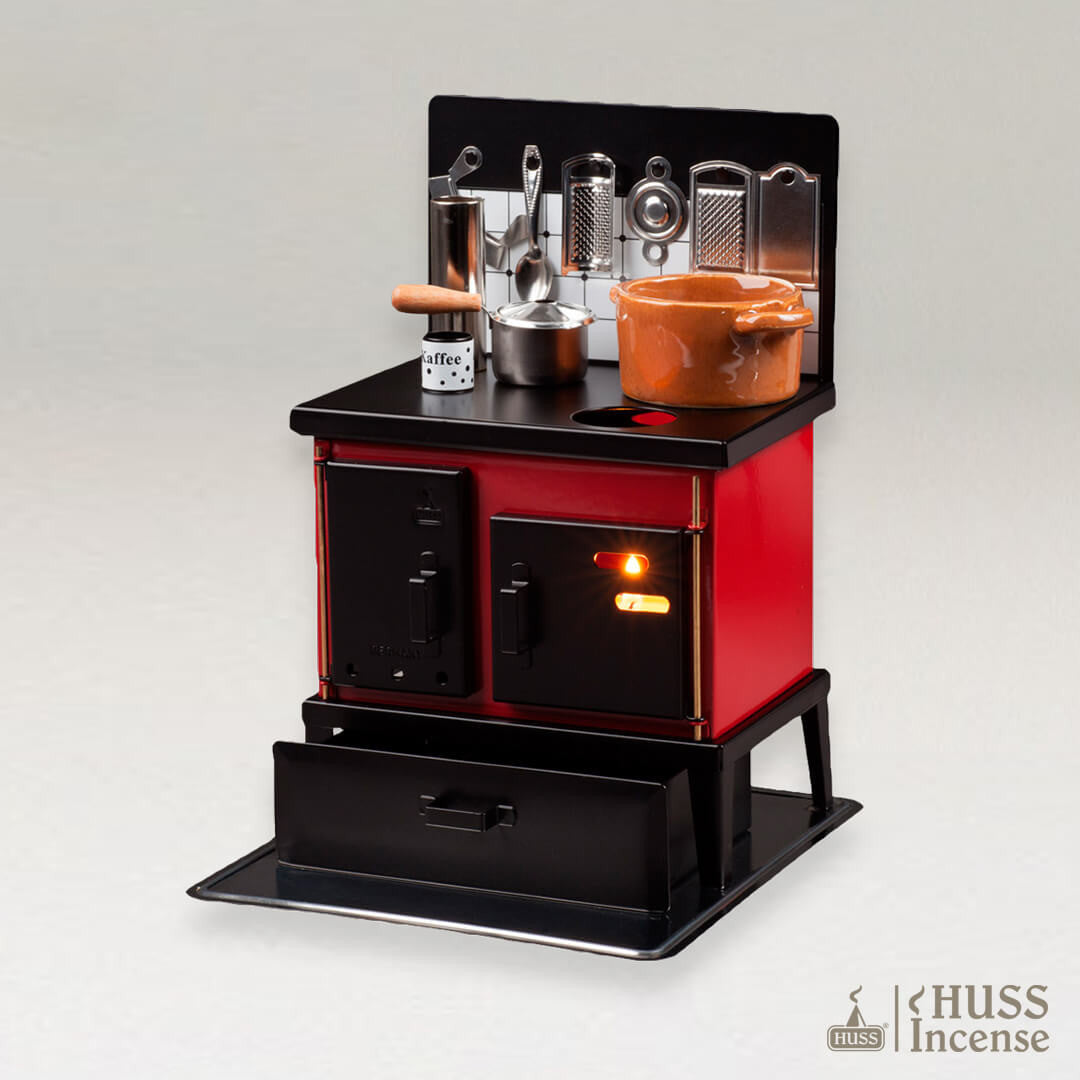 HUSS Incense Multi Purpose Oven red/black