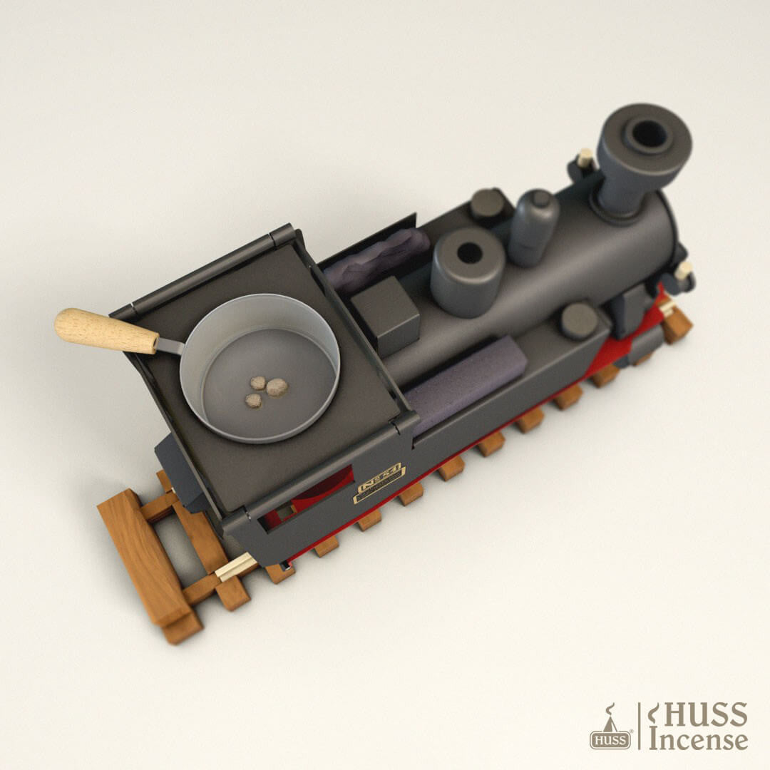 HUSS Incense Aromatic Steam Train
