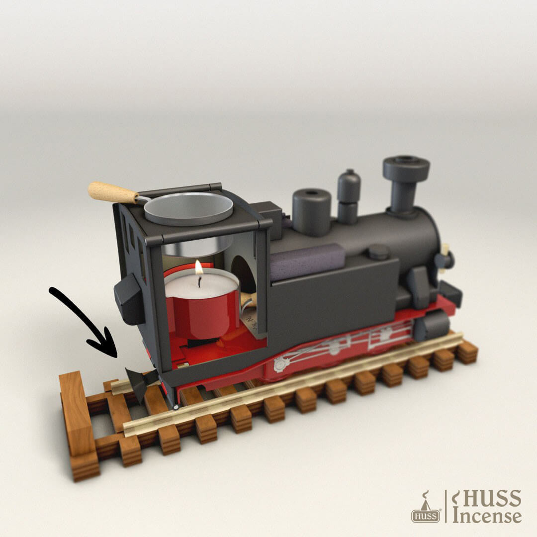 HUSS Incense Aromatic Steam Train