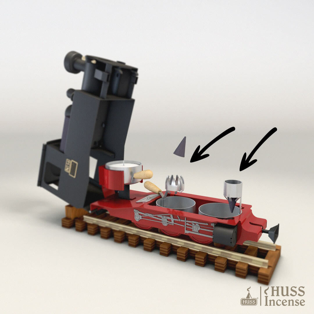HUSS Incense Aromatic Steam Train