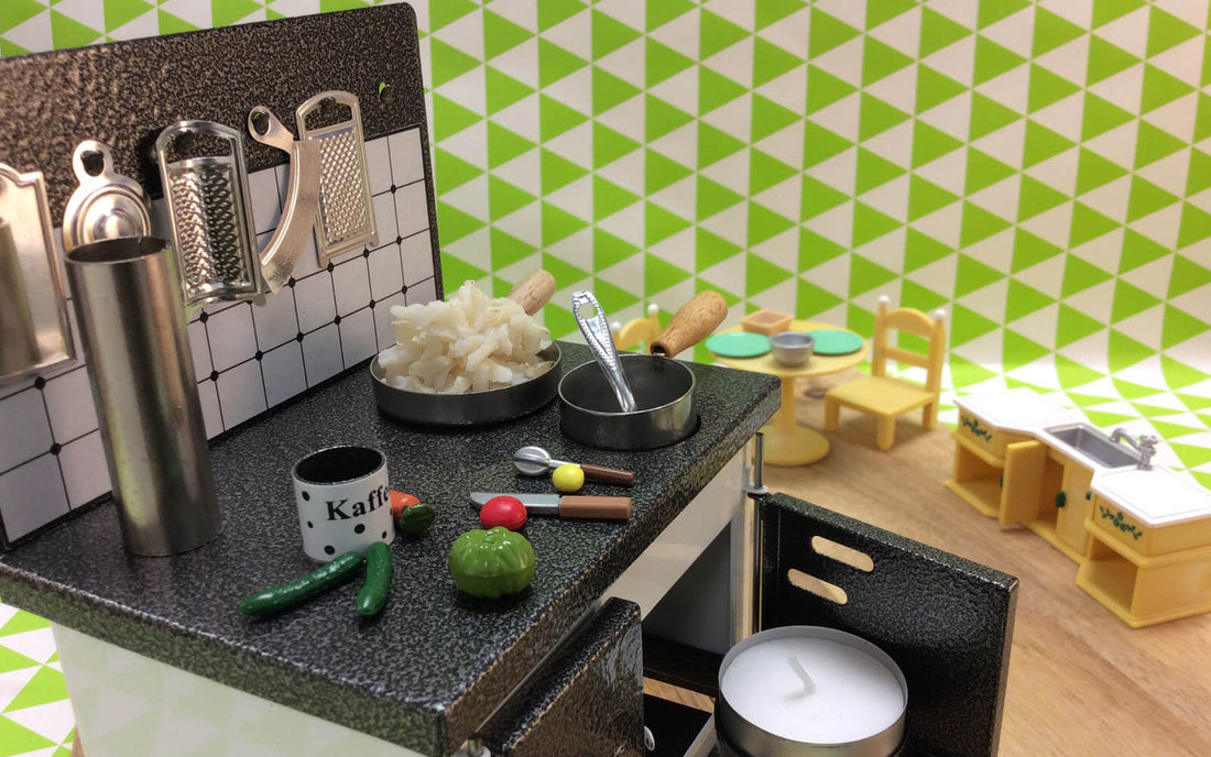 New Miniature Cooking Stove Set: Cook Real Mini Food