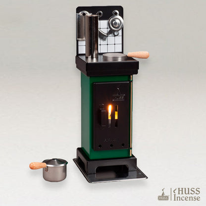 green Multi-purpose incense oven