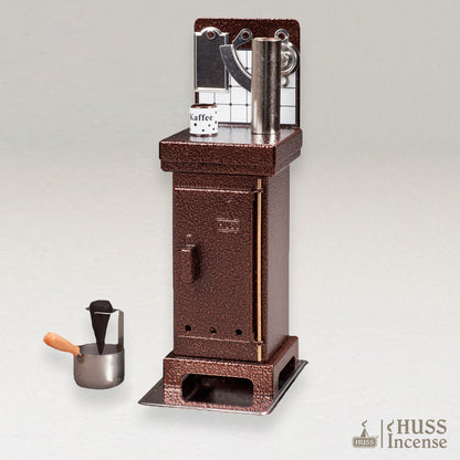 traditional incense oven in brown